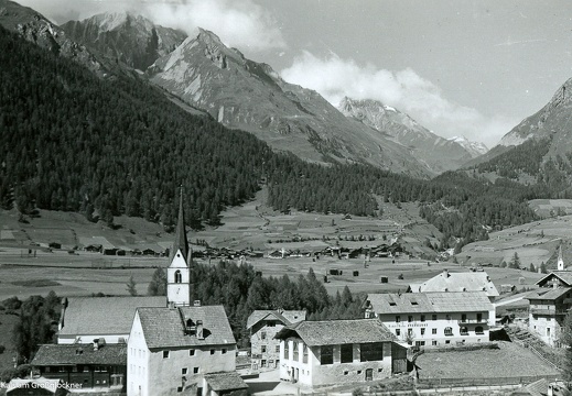 Blick auf Ködnitz und Großdorf