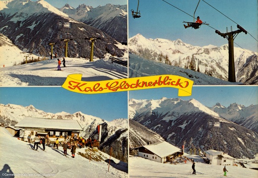 ca. 1965, Glocknerblick Bergbahnen