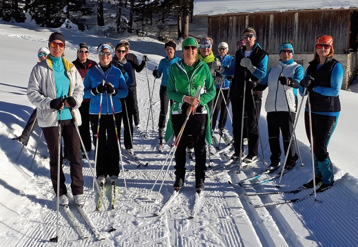 2018, Langlaufkurs