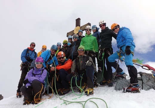 2018, Klasse 4a am Großglockner