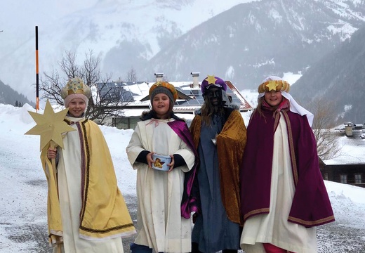 2019, Sternsinger unterwegs