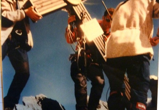 1999, Restaurierung Glocknekreuz