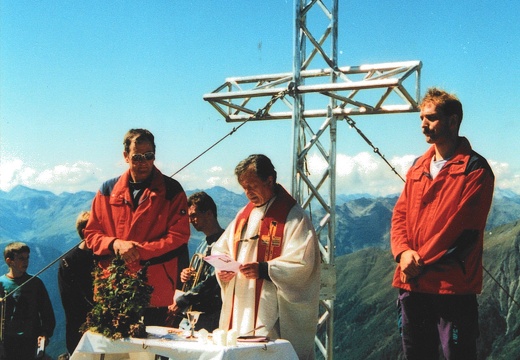 2004, Gipfelkreuz Schönleitenspitz