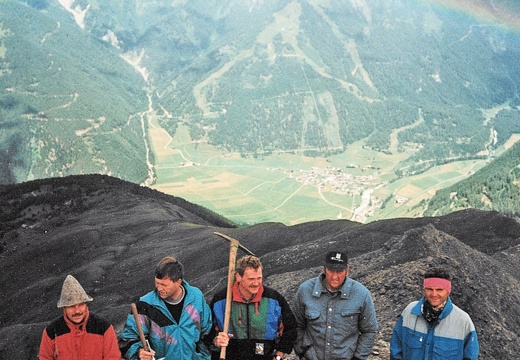 1994, Gipfelkreuz Schönleitenspitz