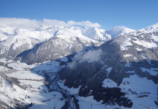 2019, Luftaufnahme nach Schneefall Nov.