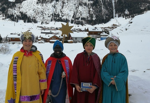 2020, Sternsinger unterwegs