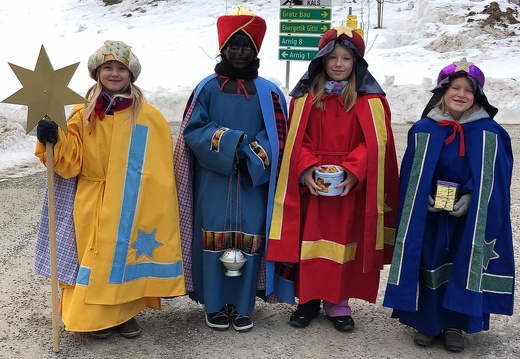 2020, Sternsinger unterwegs