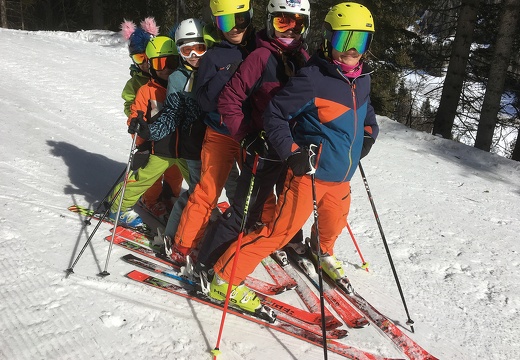 2020, Skispaß mit der Sportunion
