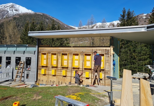 2021 - Erweiterung Urnenfriedhof