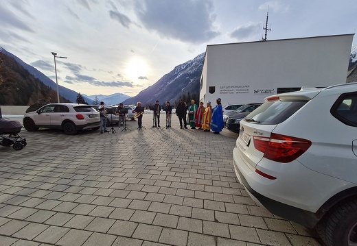 Sternsingen 2022 - Besuch in den Fraktionen