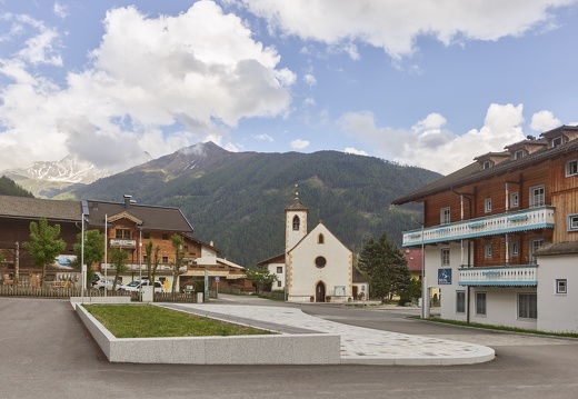 Dorfplatz Großdorf / Kals am Großglockner