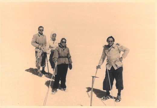 Gletscher, Gäste 1953