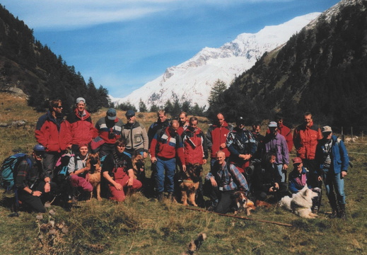 Übung Vermisstensuche Dorfertal (m. Pinzgauer) Sept. 1998