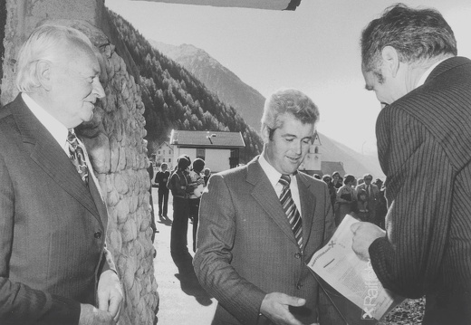 Eröffnung Bank Filiale Kals 22.10.1978 kals fa 30